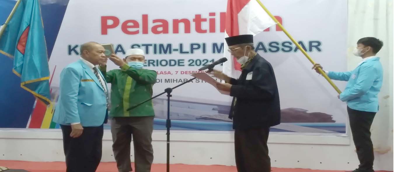 Pelantikan Ketua STIM-LPI Makassar 2021-2022