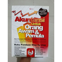 Image of AKUNTANSI UNTUK ORANG AWAM & PEMULA